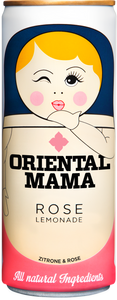 KRAT BRAND GARAGE Oriental Mama Rose Lemonade 24 x 25 cl VEGAN