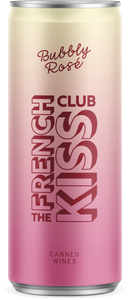 The French Kiss Club rosé bubly 25 cl